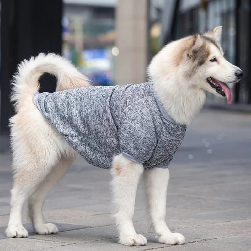 Plush Winter Dog Sweater