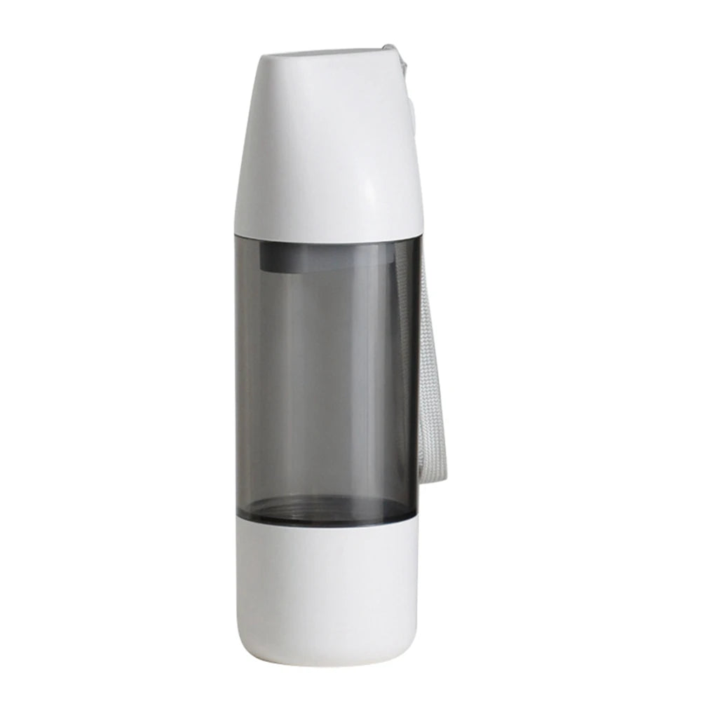Travel Water Bottle with Feed Storage